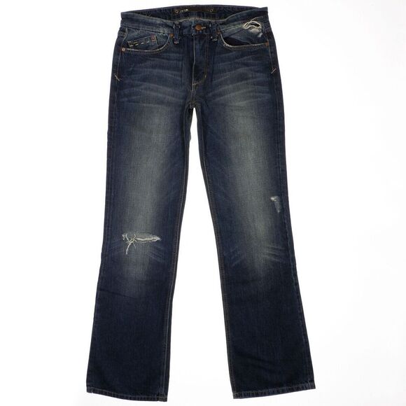 Joe's Jeans Denim - NWT Joes Jeans Rocker Slim Fit Bootcut Size 32 Womens Distressed